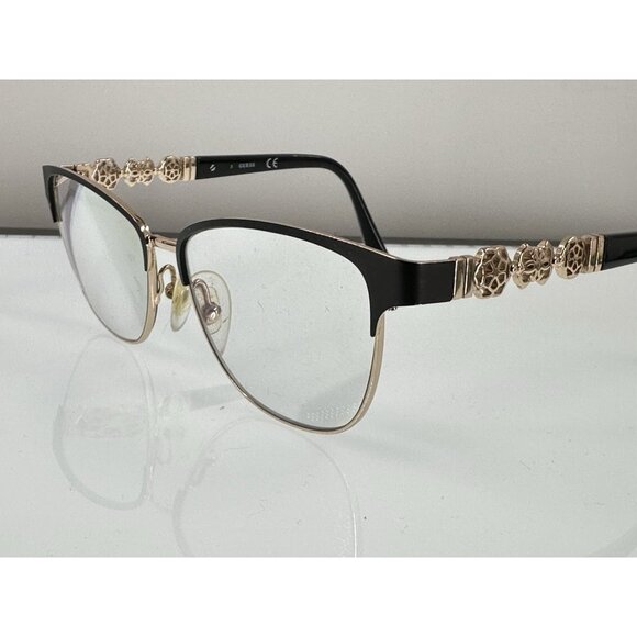 GUESS GU2833 002 Matte Black Metal Optical Eyeglasses Frame 53-14-140 (C4-25) - Picture 2 of 14